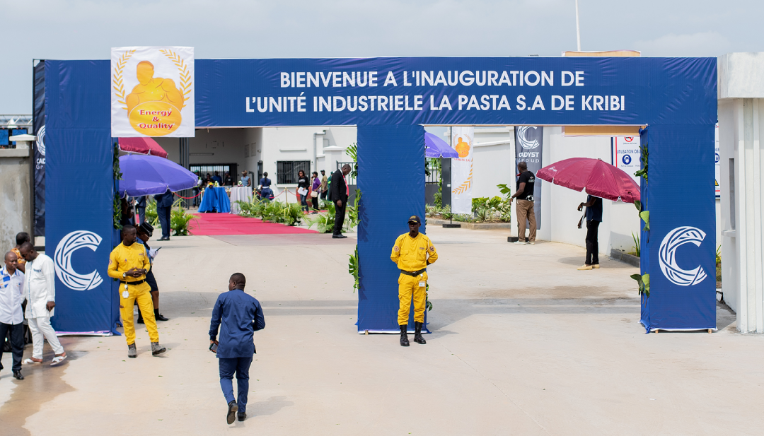 Inauguration de l’unité industrielle La Pasta S.A de Kribi